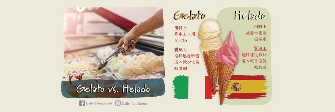 【甜品篇🍨|Gelato🇮🇹 vs Helado🇪🇸 】