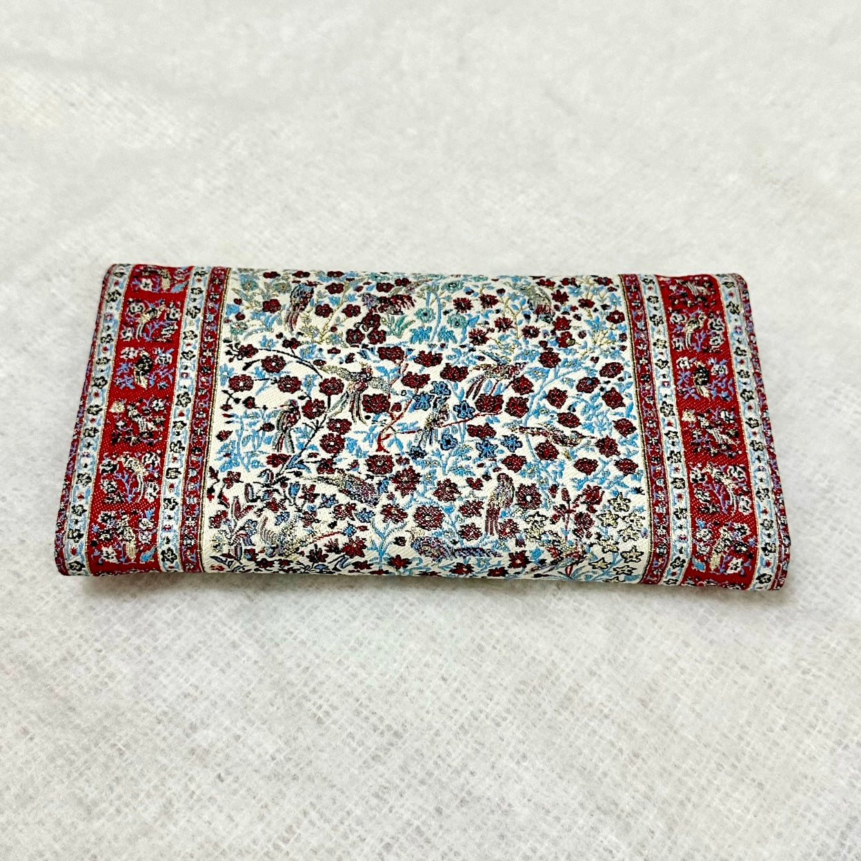 波斯地毯刺繡圖騰長型銀包