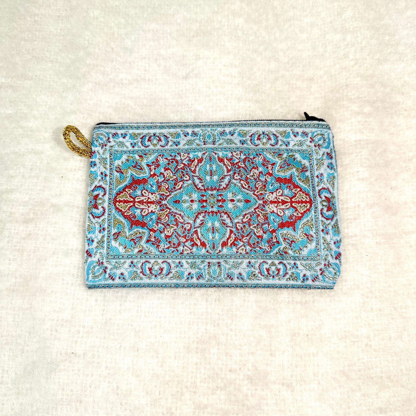 波斯地毯刺繡圖騰收納包