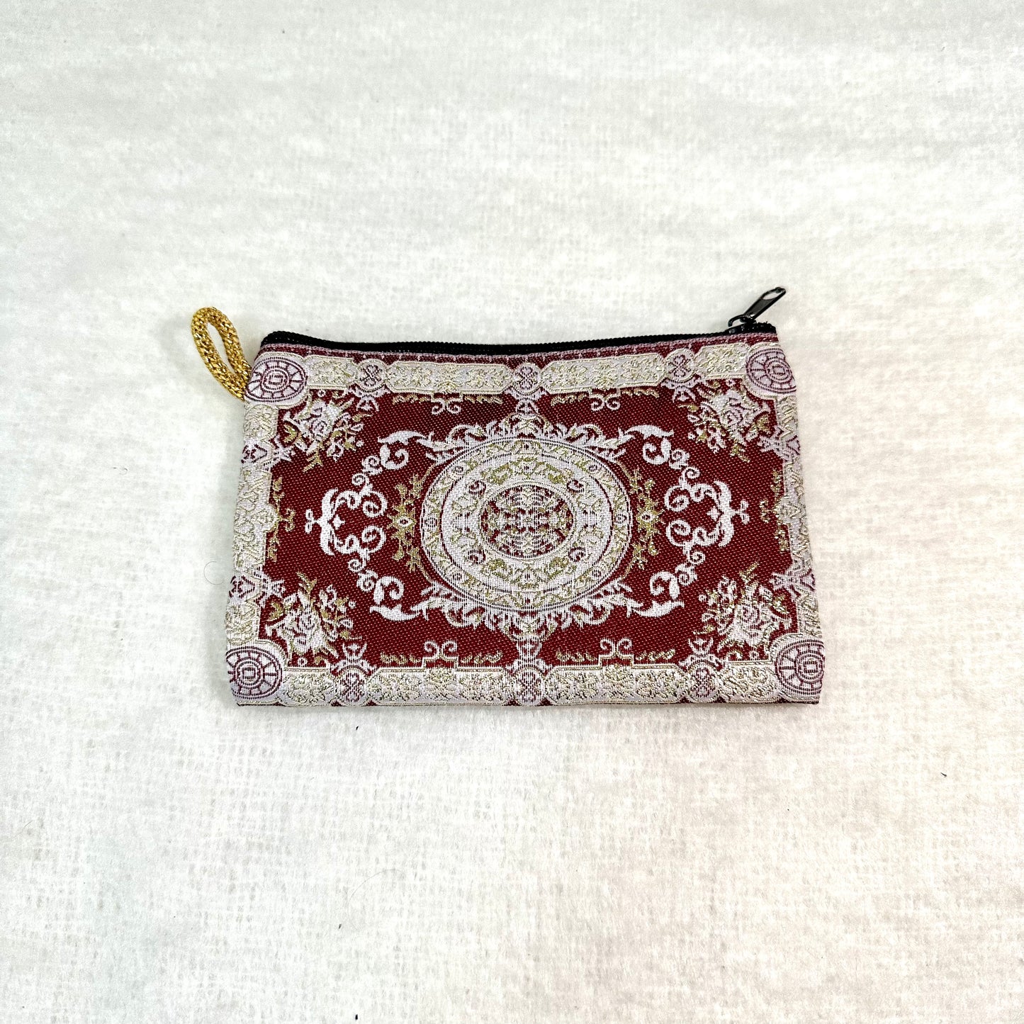 波斯地毯刺繡圖騰收納包