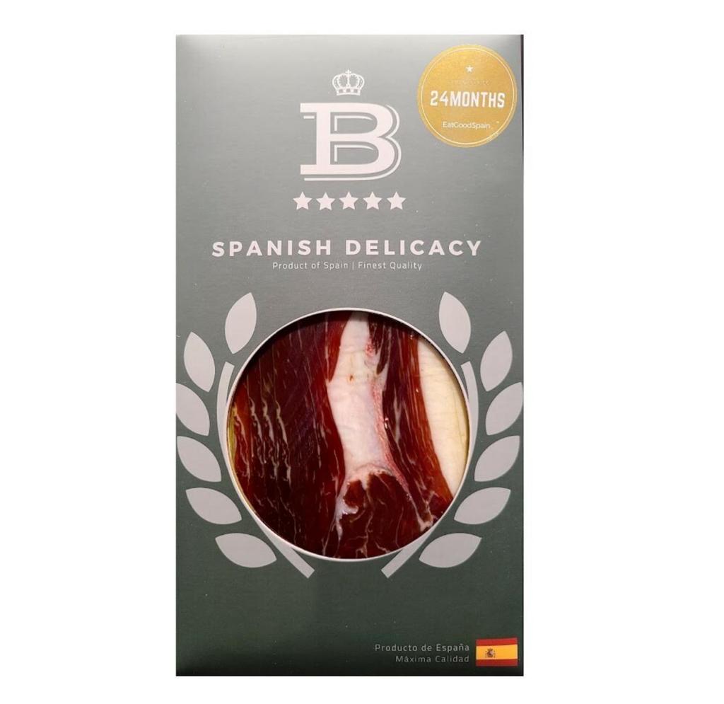 西班牙24個月機切黑毛豬後腿80g(穀飼飼養)