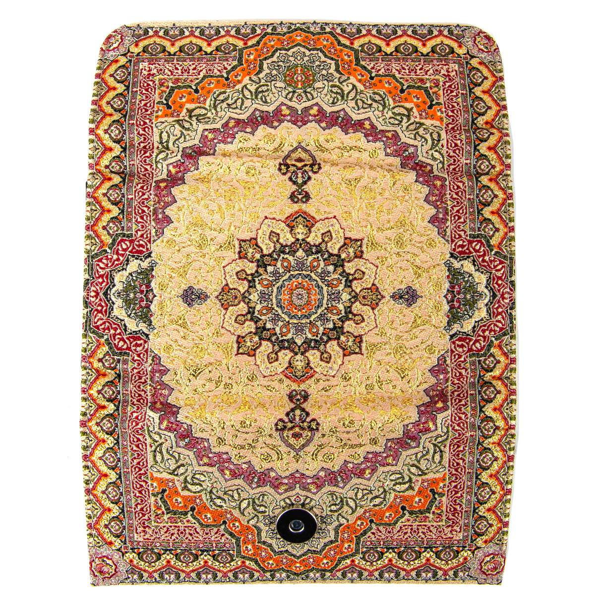 波斯地毯刺繡圖騰長型銀包
