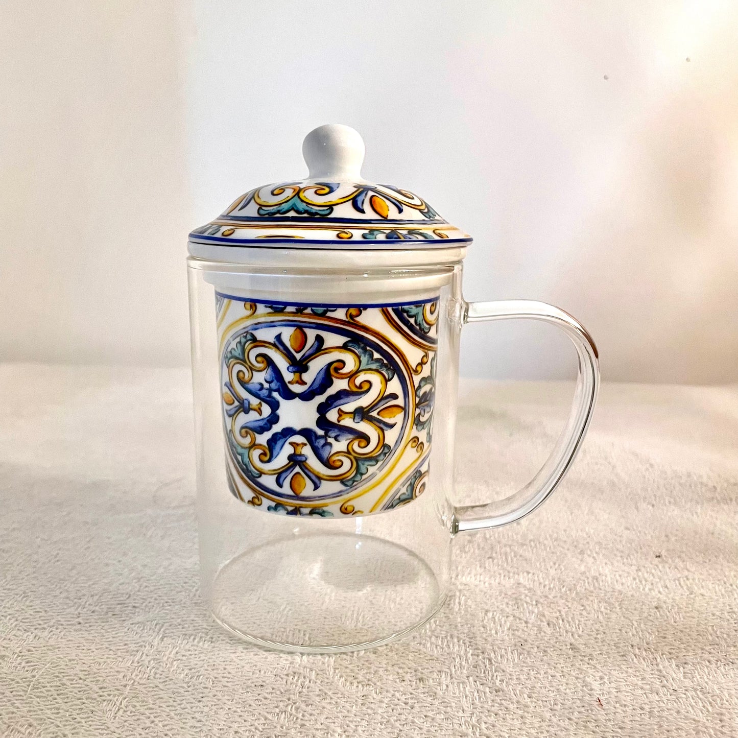阿拉伯玻璃泡茶杯