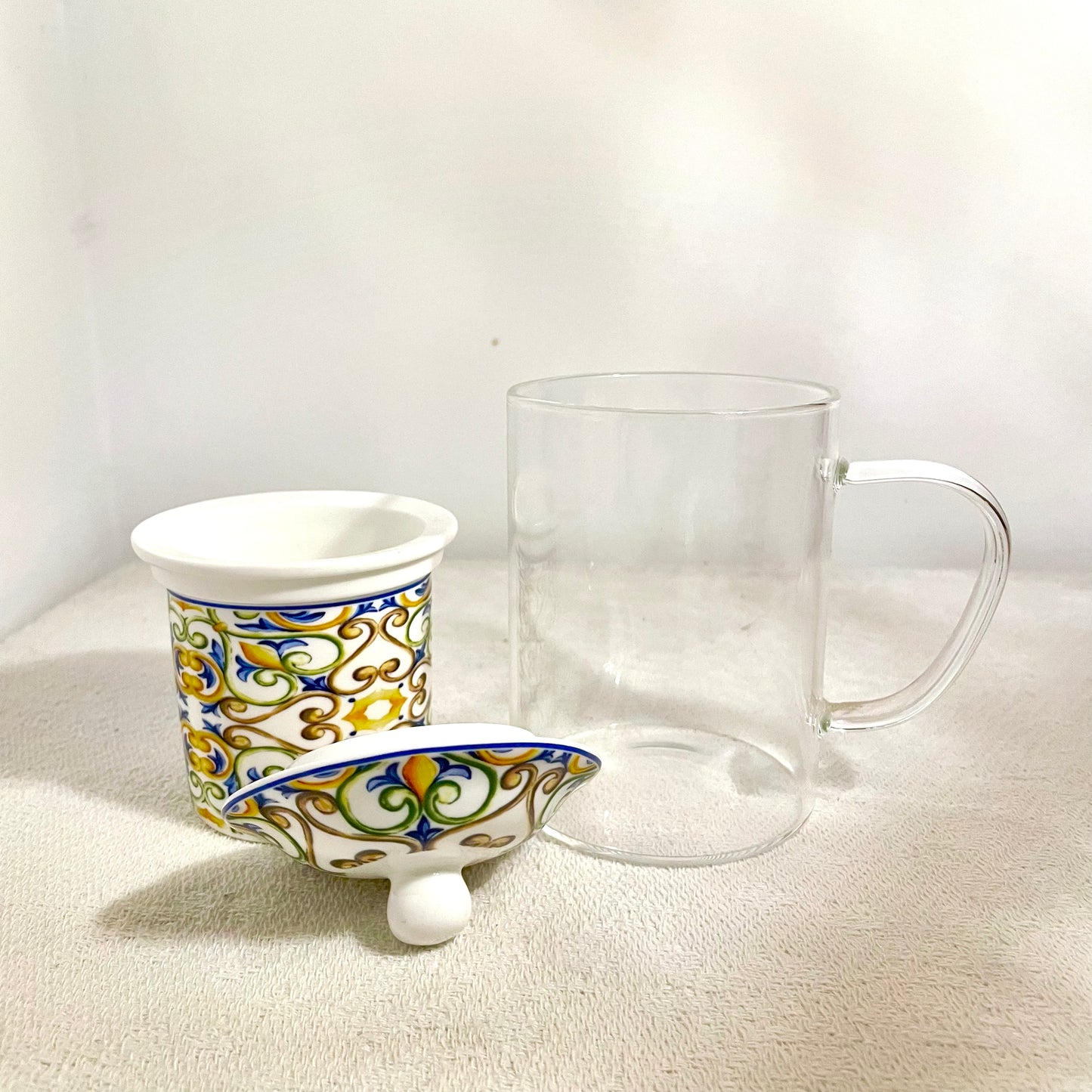 阿拉伯玻璃泡茶杯