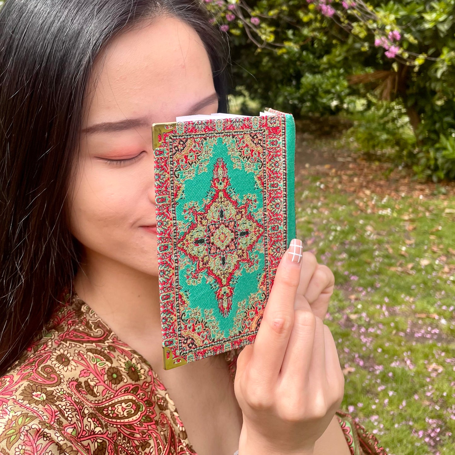 波斯地毯刺繡封面筆記簿(小)