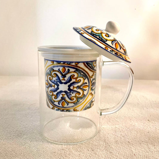 阿拉伯玻璃泡茶杯